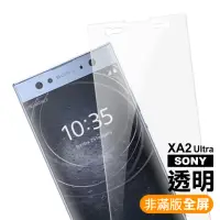 在飛比找momo購物網優惠-Sony XA2Ultra保護貼9H硬度非滿版透明高清款(X