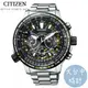 CITIZEN 星辰 Promaster 限量光動能GPS衛星對時錶 CC7014-82E銀/47mm