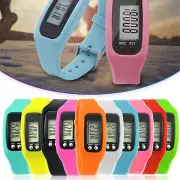 Activity Watch Fitnes Tracker Gym Wrist Band Step Counter Pedometer Silicone Run