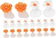 WOFASHPURET 16Pcs Silicone Toe Separator for Pedicure Nail Polish Tool Comfortable and Durable Toe Spreader for DIY Nail Art and Manicure