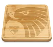 Hawthorn Hawks AFL Bamboo Serving Cheeseboard or Chopping Board