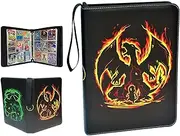 900 Pockets Card Binder, 9 Pocket Trading Card Holder, Trading Cards Albums with 50 Removable Sleeves, Card Binder With 50 Detachable Sleeves For 900 Cards