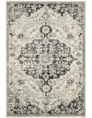 [Rug Culture] Museum Transitional Rug in Charcoal