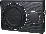800W 8" Bluetooth Car Amplifier Subwoofer Car Audio Slim Under Seat Active Subwoofer Bass Speaker Subwoofer Bass Box,