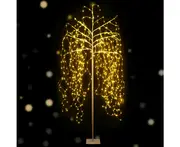 Jingle Jollys Solar Christmas Tree 2.1m String Lights 600 LED Xmas Trees