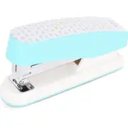 2PCS Creative Stationery Geometry Stapler Colorful Fashion Stapler School Office Supplies Large, Size: 12*3.4cm, Random Color Delivery