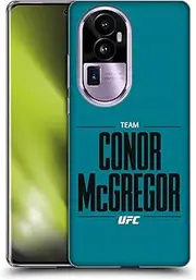 Head Case Designs Officially Licensed UFC Conor McGregor Fighter Team Soft Gel Case Compatible with Oppo Reno10 Pro+