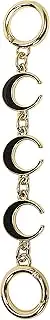 FKKWUOT Purse Extender Purse Strap Extender for Coach Bag,Chain Replacement Accessories for Crossbody and Various Styles Bags, Black, BBLT11