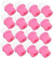 Generic 20pcs Manicure Remover Set UV Nail Glue White Marker Pen Clear Duct Tape White Nail Polish Pet Nail Polish Finger Sleeves Clear Nail Polish Cleaning Tools White Out Tape