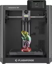 FLASHFORGE Adventurer 5M FDM 3D Printers w/ Auto Leveling 600mm/s Max High-Speed