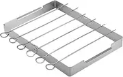 BBQ Racks for Grill | Stainless Steel Foldable Grill Shelf,Heavy-Duty, Rust-Resistant, Cooking Tool for Tailgating Parties Backyard Patio Dining Camping Picnic