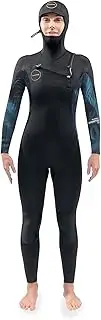 Quantum Chest Zip Hooded Wetsuit 5/4/3mm - Women's