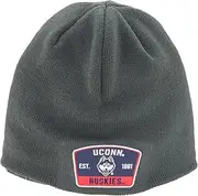 ZHATS Standard NCAA Officially Licensed Beanie Edge Patch Switchback Charcoal