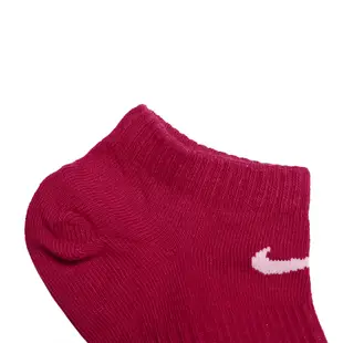 Nike 襪子 Lightweight Sock 粉紅 紅 白 小朋友 踝襪 一組三入 【ACS】 SX3804-969