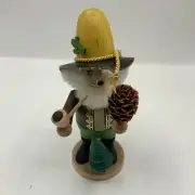 Stratco Land AG Pine Forest Gnome Erzgebirge 6” Smokers Incense Burner Germany