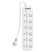 Energizer Power Board 6-Port with Switches Power Surge Protector ET-6OSPSSW