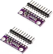 2pcs GY-ADS1015 ADS1015 12 Bit Analog to Digital Ultra-Small 12-bit Precision ADC Converter Development Board Module for Arduino