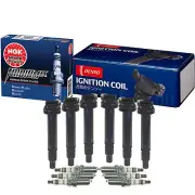 Denso 6 COP Ignition Coils & NGK 6 Iridium IX Spark Plugs Kit For Toyota 1GR-FE (for: Toyota)