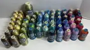 LOT of 65 Spools Marathon Machine Embroidery Multi-Color Thread NEW