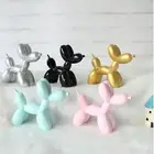 Nordic Style Cute Balloon Dog Shape Sculpture Home Desktop Living Room Cake