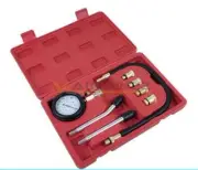 Pressure Tester Gauge Set 0-300 psi 0-21 bar Diesel Engine Compression Cylinder