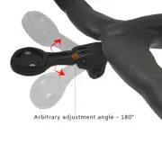 Adjustable Bicycle S5 Stem GPS Computer Mount for Garmin Cateye Bryton Wahoo