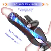Ribbed Penis-Extender Enlarger Sleeve Reusable Condoms Delay Ejaculation for Men