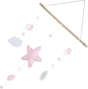 CATIEBYE Stars and Clouds Decor Home Decor Wall Art Ornament Perfect for Kids Room Bedroom