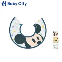 在飛比找momo購物網優惠-【Baby City 娃娃城】迪士尼造型圓圍兜(共4款)