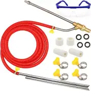 Pressure Washer Sandblasting Kit 5000 PSI Wet Sandblaster Attachment Power Wa...