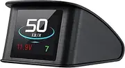 TIMPROVE T600 Universal Car HUD Head Up Display Digital GPS Speedometer with Speedup Test Brake Test Overspeed Alarm TFT LCD Display for All Vehicle