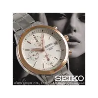 在飛比找PChome商店街優惠-SEIKO 精工錶 國隆 SNDY42P1 典雅氣質玫瑰金_