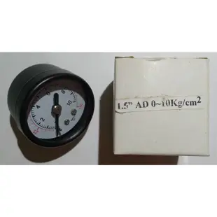 壓力表1.5" AD 0-10kg/cm2 & PSI PRO