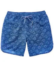 TailorByrd Tie Dye Bursts Swim Short