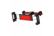 Car Backseat Phone Holder Baseus 360 Rotate Stand Headrest Bracket - Red