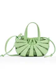 Bottega Veneta Shell Bag in Pistachio