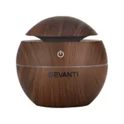 Devanti 130ml Aroma Diffuser Aromatherapy Dark Wood