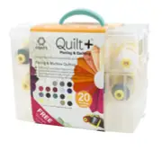 Coats V30 Carry & Store Quilting Thread Box w/ 20 Assorted Mini King Spools