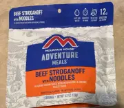 Beef Stroganoff Noodles Mountain House Adventure Camping Emergency Meal MRE 2050