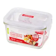 LocknLock Euro Glass Boroseal Heat Resistant Glass Rectangular - 1L