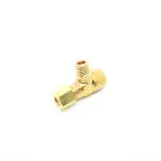 1/4" Tube OD Compression x 1/8" Male Female Npt Street Tee Fitting HVAC Air