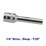 Kincrome K25061 - LOK-ON Deep Socket 7/32" 1/4" Drive