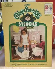 1984 Cabbage Patch Stencils - # 26602 “Ain’t She Sweet " Sealed