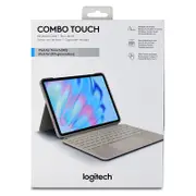 Logitech Combo Touch Keyboard Case for iPad Air 11in (4th and 5th Gen) (M2) - Sand (920-013295)