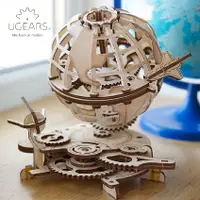 在飛比找蝦皮購物優惠-UGEARS｜旋轉的蓋亞星球【木百貨】自我推進模型｜木製模型