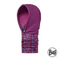 在飛比找momo購物網優惠-【BUFF】紫色碎花 兒童POLAR保暖連帽頭巾(POLAR