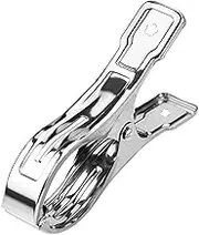 Large Windproof Pegs Beach Towel Clips Holders Quilt Clips –Set of 6 Stainless Steel Towel Clips Beach Tablecloth