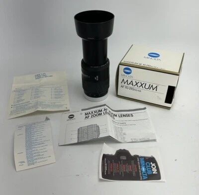 Minolta Maxxum AF 70-210 4.5-5.6 Zoom Lens