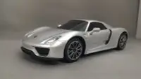 在飛比找Yahoo!奇摩拍賣優惠-阿莎力 1/24保時捷 蛙王 PORSCHE 918 正版授