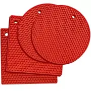 Silicone Trivets for Hot Dishes, Silicone Trivets for Hot Pots and Pans, Hot ...